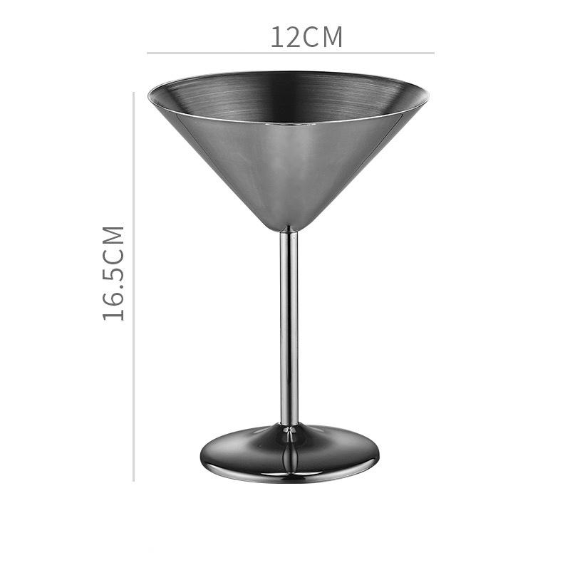 Agave Glasses Personalized Metal Cocktail Cup Liquor Wine Goblet Juice Tumbler Bar Party Wedding Restaurant Home Drinkware Cup