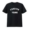 Forever Young Classic Rock Inspired T Shirt Retro 70s Culture Bob Dylan The Band Songs Life Youth Kids America Vintage Washed