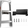 Heavy Duty Garage Wall Mount Ladder Hook Storage Rack Step Extension Ladders Chairs Patio Furniture Garage Storage Organizer