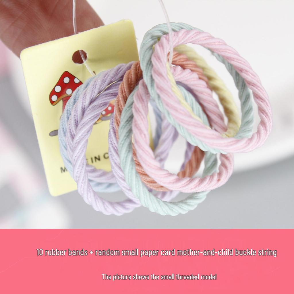 Dziecięce gumki do włosów: Małe gumki scrunchies i gumki do włosów dla dziewczynek z cienkimi włosami