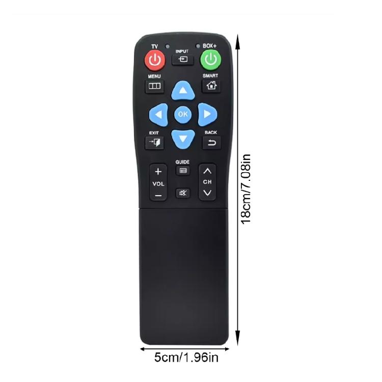 DVB1881LC Big Button Remote Control Replacement Part Television Remote Control LED LCD Media Player Accessories