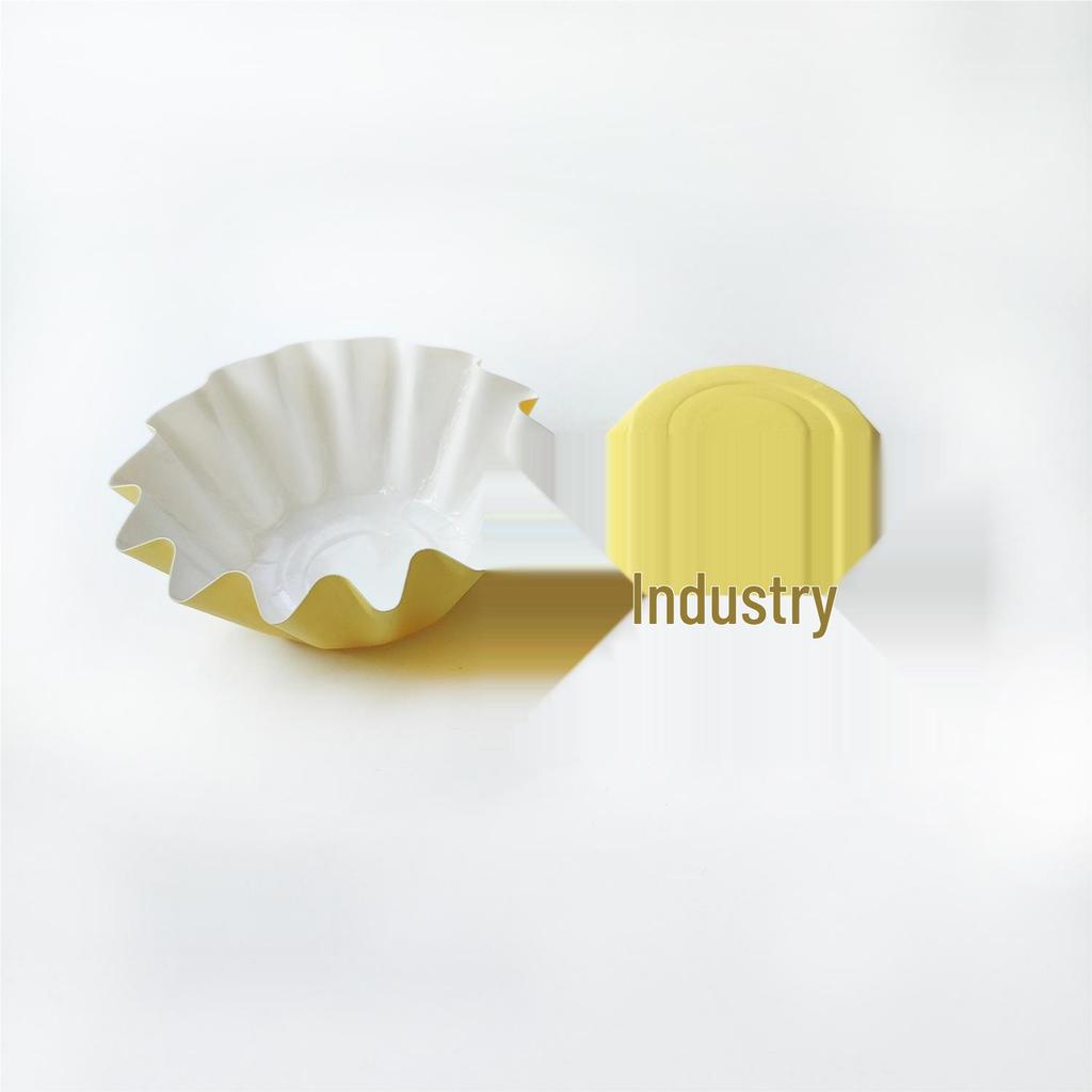 Chrysanthemum High-Temp Resistant Cupcake Liners, Mold-Free Baking Cups, 50-Pack