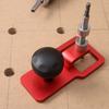 Heavy Duty Aluminum Alloy Hole Puncher Space Saving Fit for Office School Woodworking Projects Ergonomic Handle Design