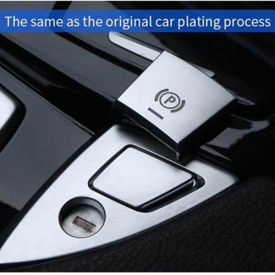 Car Electronic Handbrake Auto H Button Decorative Frame Fit For BMW F Chassis TS