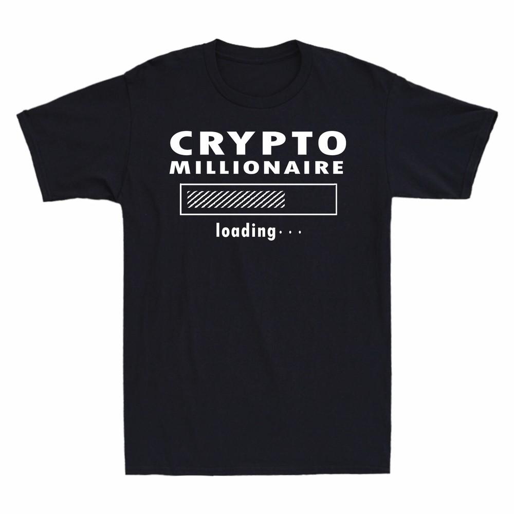 Millionaire Loading Unisexs Tshirt Funny Short Sleeve Tee New Cotton