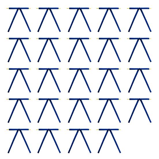 24 Pcs Velvet Bows for Christmas Tree Vintage Ribbon Bow Ornaments