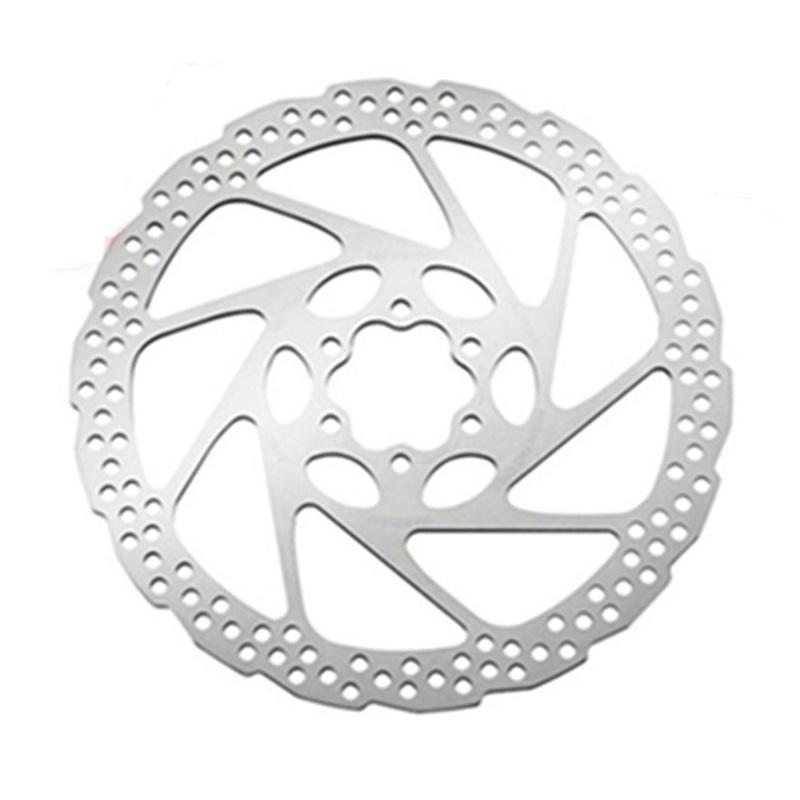 

Bicycle Disc Brake Rotor 160mm Hydraulic Brake Rotors Heat Dissipation Road Mountain Bike Rotor RT56 6 Bolts Bike Parts Durable серебряный