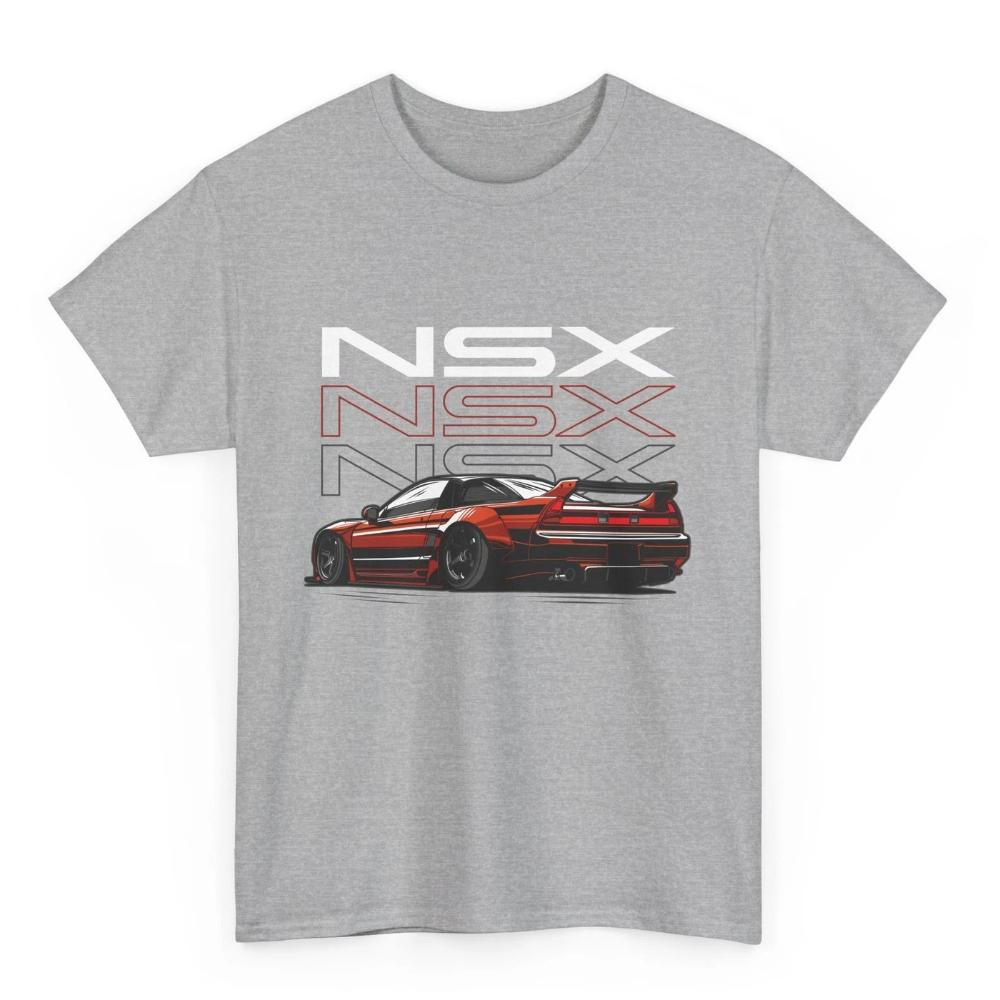 

Honda Mens and Womens Tshirt NSX Gen 1 Summer Motorcycle Tee Racing Shortsleeved Spring Cycling Offroad Personality Top M