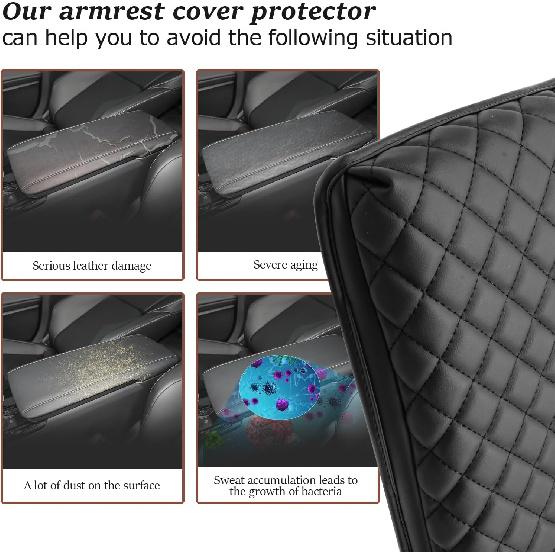 SKTU 2025 2026 Camry Center Console Cover For 2025 2026 Toyota Camry Armrest Cover 2025 2026 Camry (LE/SE/XLE/XSE) Seat Box Cover Toyota Camry 2025