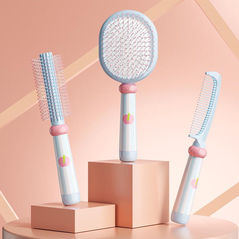 Dopamine 3-Piece Hairbrush Set
