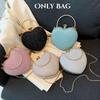 Trendy And Stylish Small Bag With Unique Lock Buckle 2023 Summer Fashion Chain Shoulder Crossbody Bag Gold Silver Pink Blue)