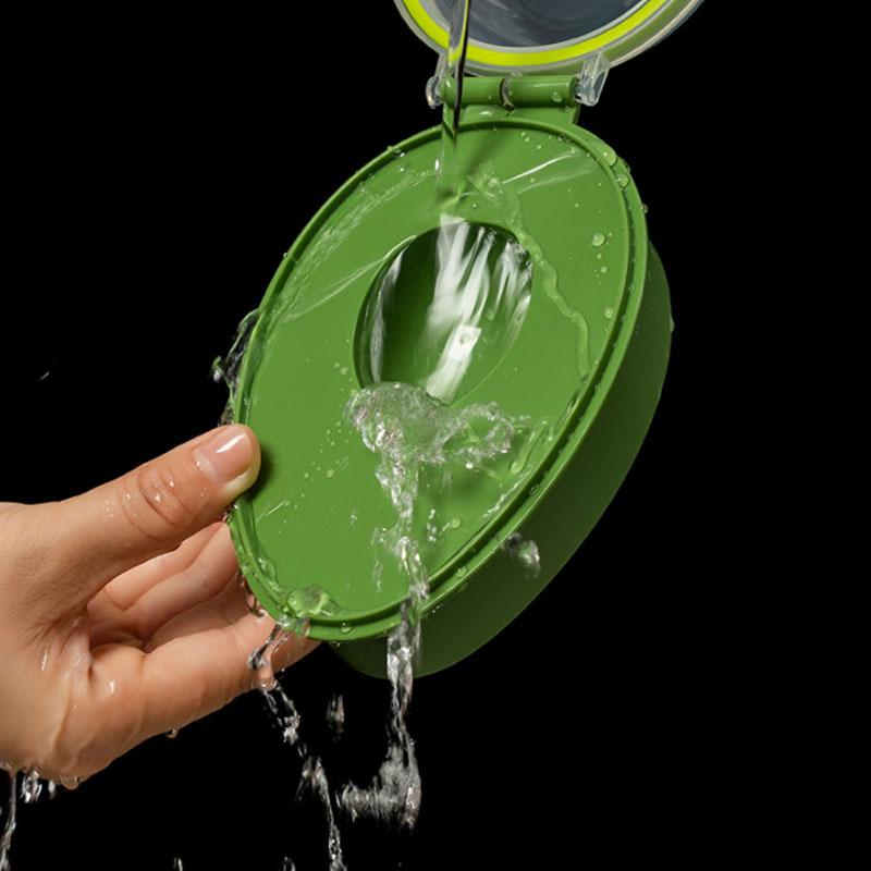 Küche Lebensmittel Lagerung Box Avocado Platzsparende Container Gemüse Organizer Wiederverwendbare Kunststoff Obst Behälter Gemüse Crisper