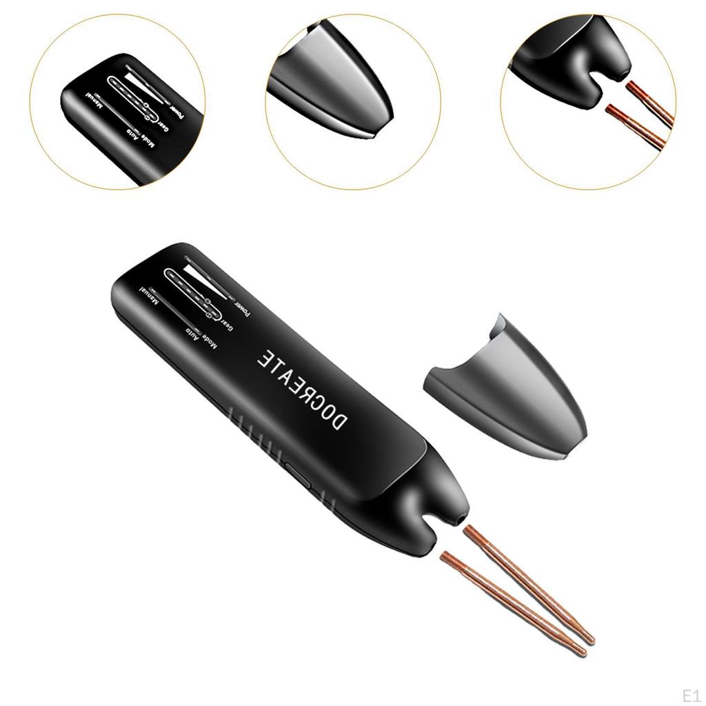 Handheld Spot Welder Portable Auto and Manual Mode with Light Display Protection Mini Welding