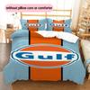 Cartoon Pattern Bedding Quilt Set Quilt Cover Pillowcase Home Decoration Birthday Gift (1 * duvet cover + 2 * pillowcase, without core)