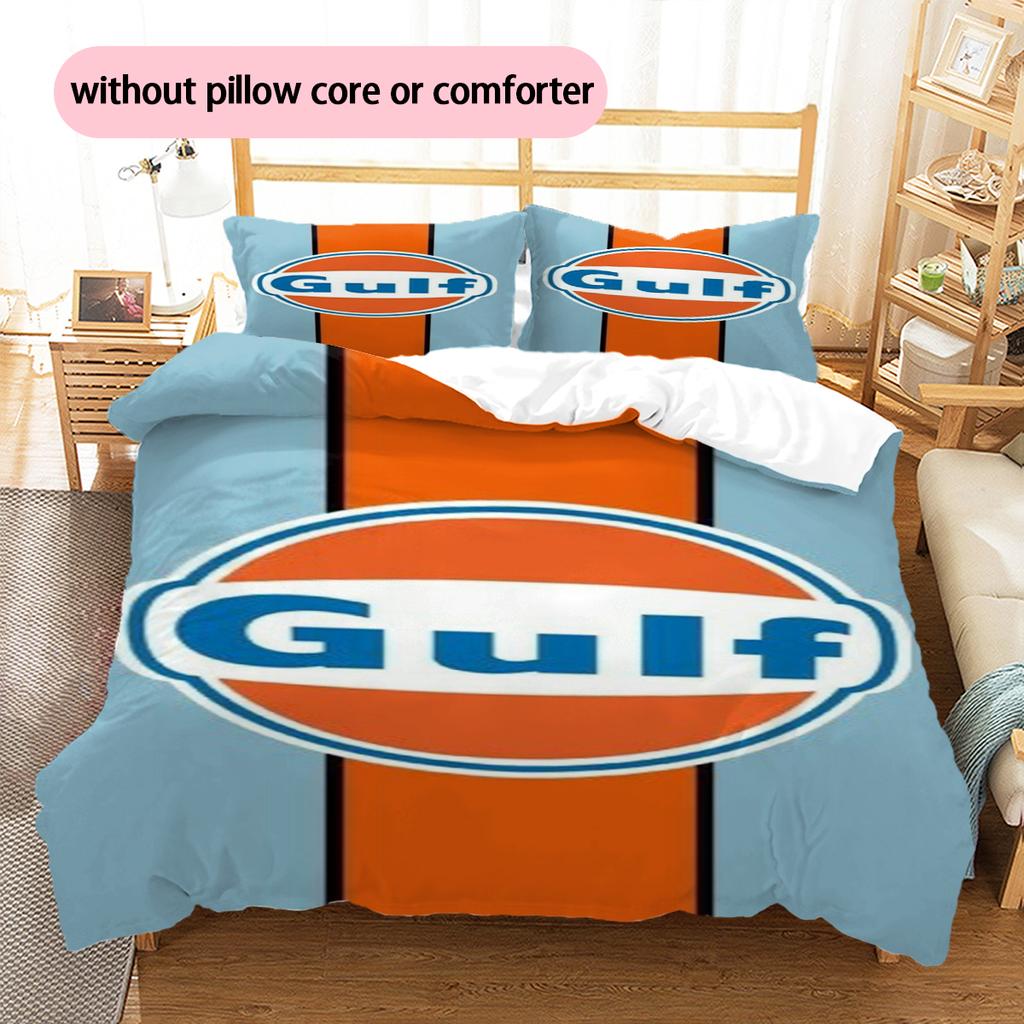 Cartoon Pattern Bedding Quilt Set Quilt Cover Pillowcase Home Decoration Birthday Gift (1 * duvet cover + 2 * pillowcase, without core)