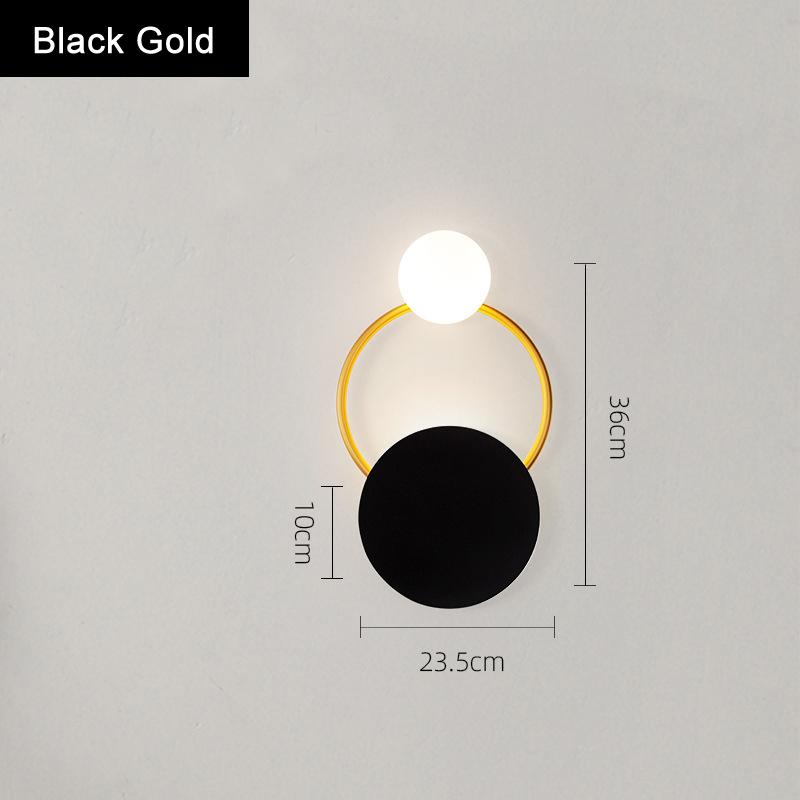 

Настенный светильник в скандинавском стиле для спальни в стиле минимализма, гостиной у кровати, стены на заднем плане, креативный коридорный светильник 14W&White light