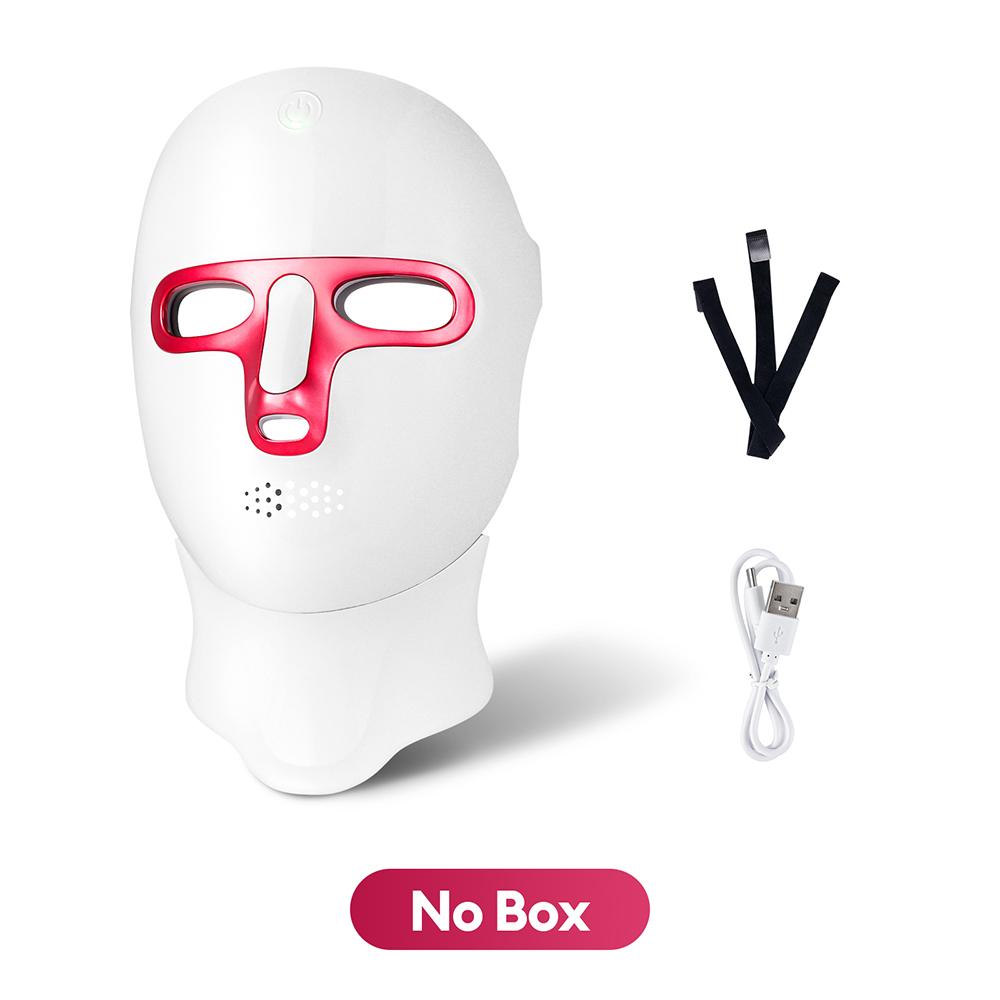 Wireless 7 Color LED Face Mask Portable Photon LED Facial Mask Anti Aging Repair Skin Face Lifting Skin Care Beauty Mask Tool