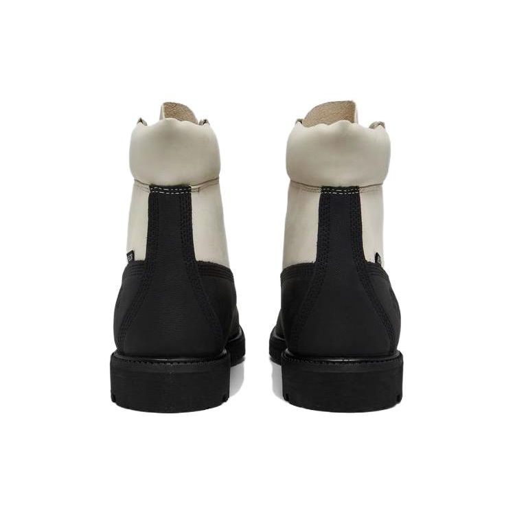 Timberland Cizme de exterior durabile cu absorbție a șocurilor la jumătatea gambei Cizme pentru bărbați Negru Alb A5YQW001