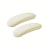 1 Pair Office Chair Armrest Covers Removable Elastic Waterproof Fabric Washable Protective Pads for Desk Chairs