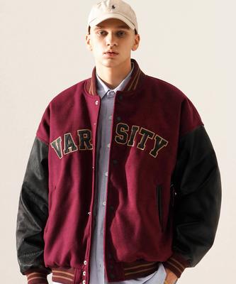 Twn Varsity Sweatjacke Burgunder Stot3400