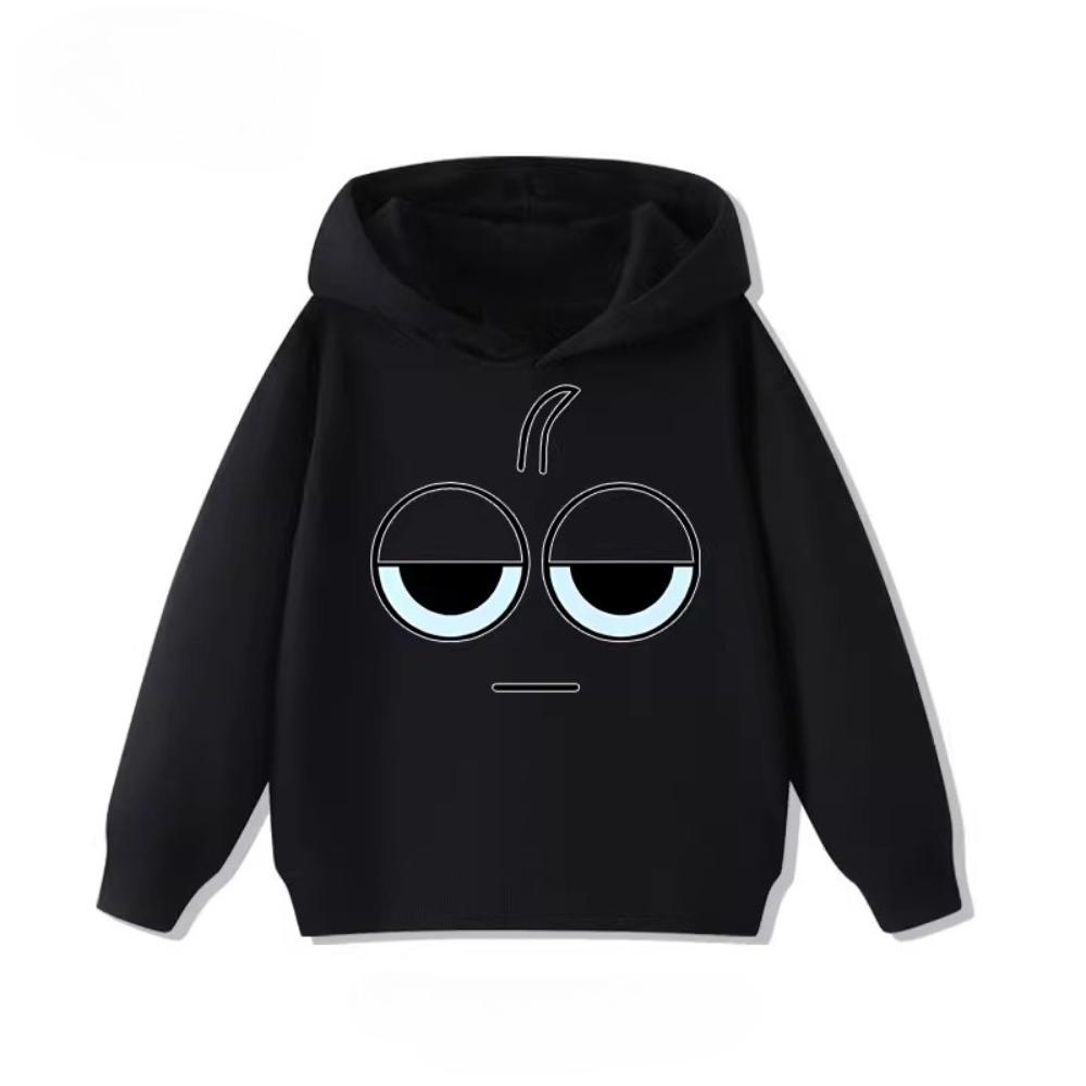 Sprunki Music Rhythm Box Peripheral Children's Hoodie Sweatshirt Boy and Girl Clothing Autumn and Winter Warm Children's Clothes