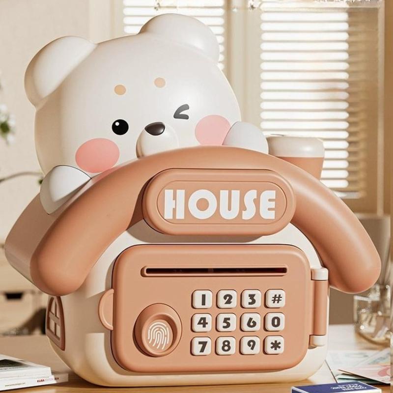 Kawaii Children Creative Mini Size Savings Bank Animals Storage Piggy Bank for Kids Storage Box Toys Christmas Birthday Gifts