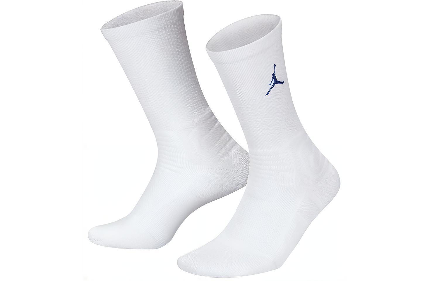 Jordan Crew Socks Men s 1 Pack White CT0527-102 M