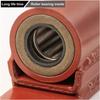 Practical Commercial Bearing Gate Hinges Rustproof Resistant Metal Construction 1100lb Load Capacity Daily Casual Use