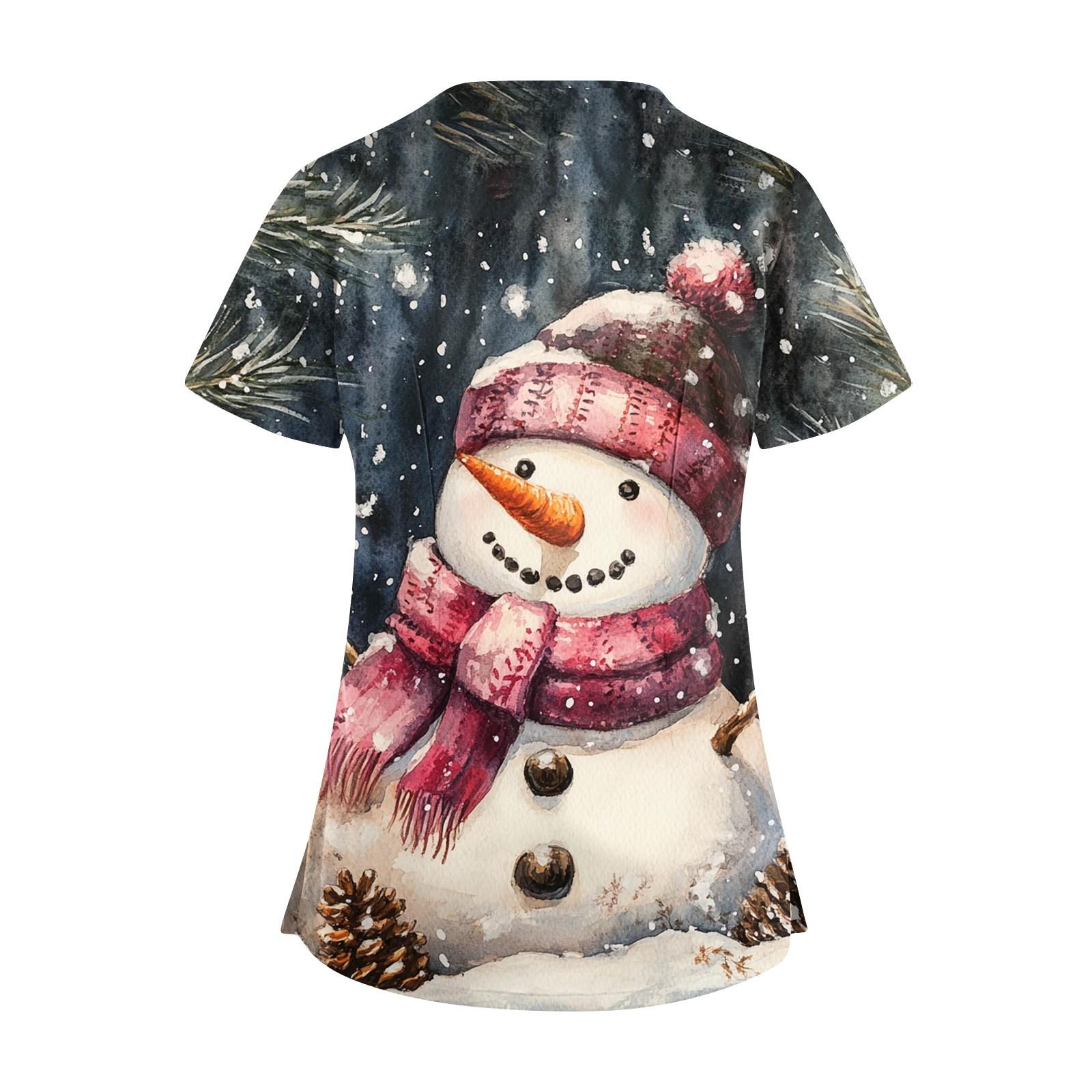 Женская модная рабочая одежда с v-образным вырезом — фото 4