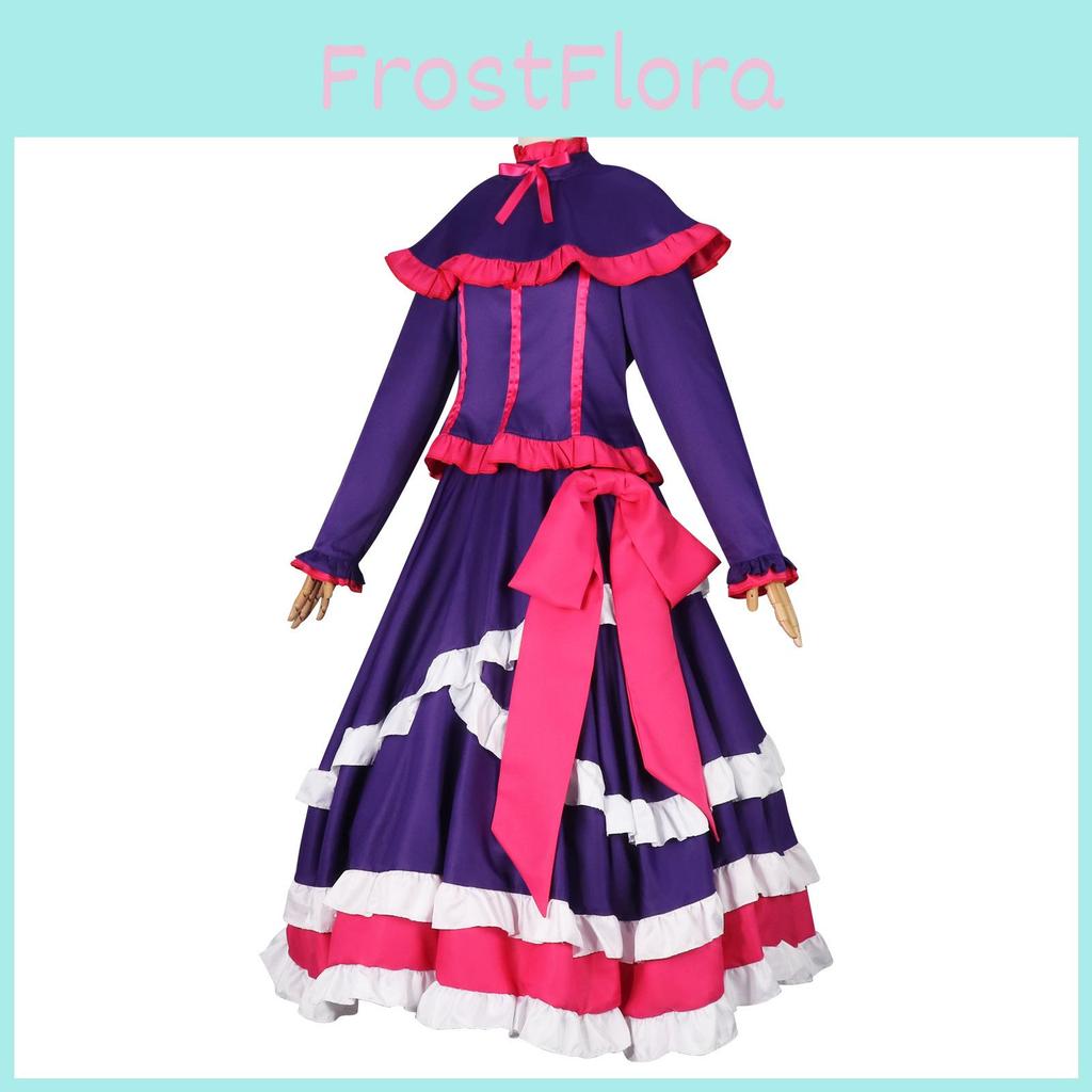 Shatia Overlord Cosplay Long Dress Retro Japanese Anime Costume For Cosplay Shows