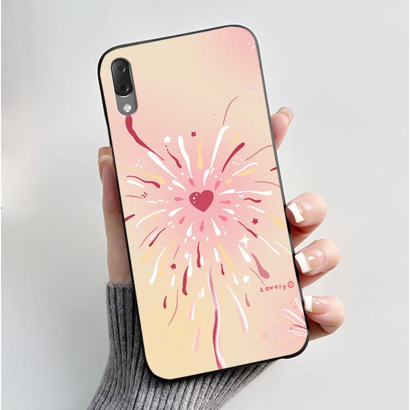 Hülle Für Sony Xperia L3 L4 Hülle Ästhetisch Mode Niedliche Katze Astronaut Schwarz Weiches Silikon Matt Stoßfest Rückabdeckung Stoßfänger