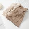 Spring Summer Knitted Triangle Scarf Dual Use Shawl Head Wrap
