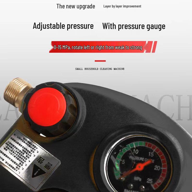 Kaimao Adjustable Pressure High-Pressure Washer 220V - Portable Home and Car Water Gun.