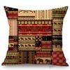Geometric Africa Ethnic Design Pattern African Mask Traditional Wild Animals Design Sofa Pillow Case Cotton Linen Cushion Cover