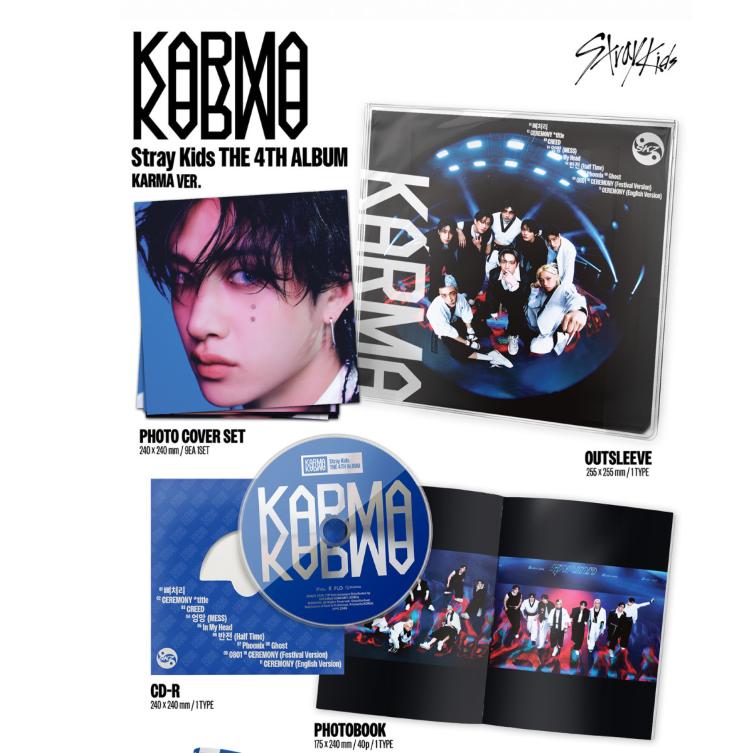 Stray Kids 4. album KARMA Limitovaná edice – SKZ Sběratelský set