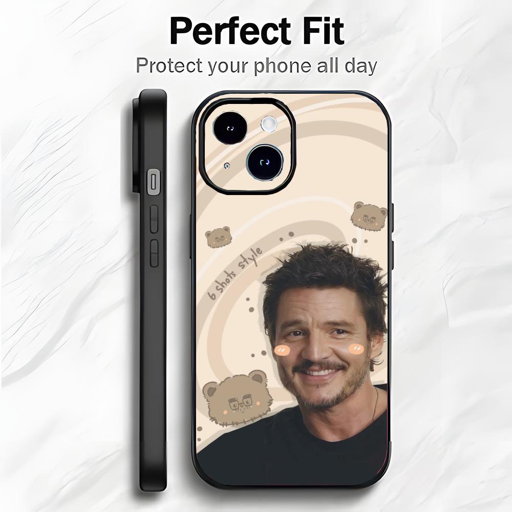 Popular Hollywood Actor P-Pedro Pascal Phone Case Phone Case Soft Packaging Lightweight For iPhone17 16 15 14 13ProMax