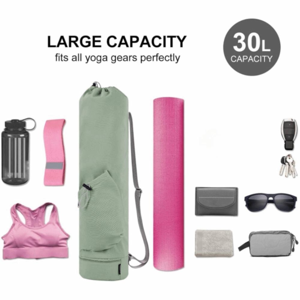 Adjustable Shoulder Straps Breathable Sports Bag Waterproof Exercise Storage Bag  Yoga Mats