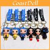 Chaveiro Coraline de Silicone Fofo Design Criativo de Personagem de Desenho Animado Presente de Aniversário