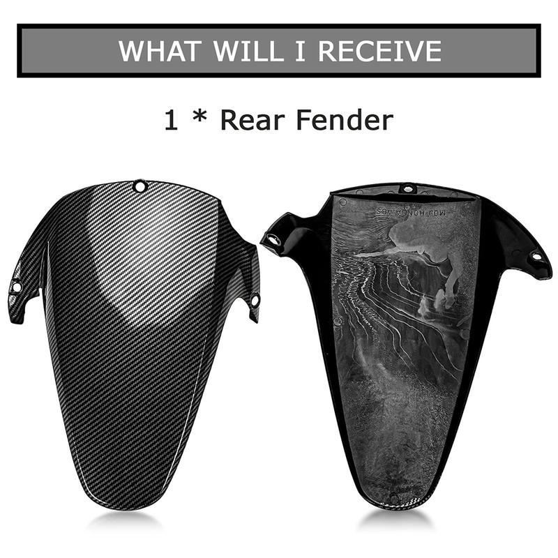 Motorcycle Fairing Rear Fender Mudguard For Honda CBR900RR CBR954RR 2002 2003 Rear Wheel Hugger Mud Splash Guard CBR 900 954 RR
