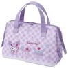 Lunch Clasp Fancy Bag, Insulated, Closure, Women's, Sanrio, Kuromi, Snacks, Sweets, Girls, KGA1-A