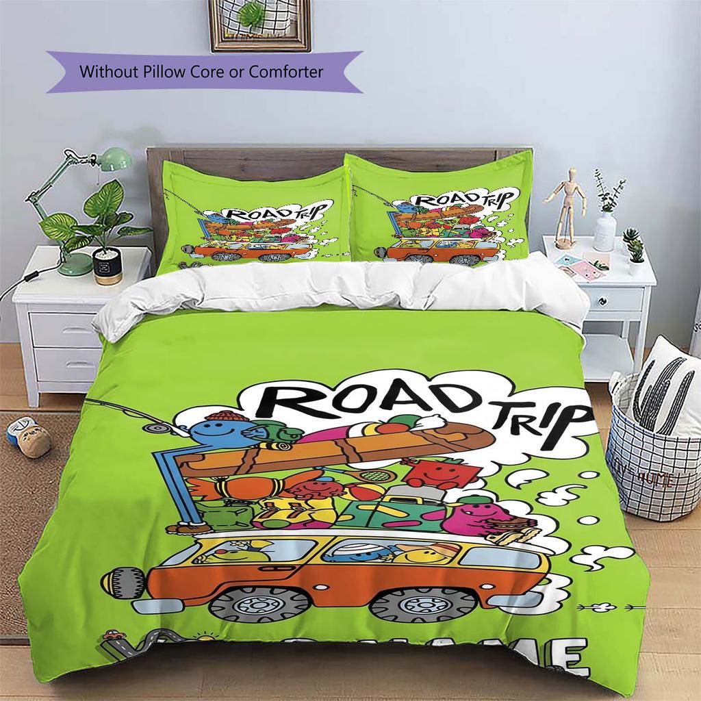 Herr. Herren Little Miss Individueller Namensmuster Bettwäsche, Steppbett Set Bettbezug Kissenbezug Zuhause Geburtstagsgeschenk(1 Bettbezug + 2 Kissenbezüge, ohne Füllung)