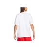 Nike Sportswear Solid Crew Neck Pullover Casual Short Sleeve T-Shirt Men Tops White FQ3763-100