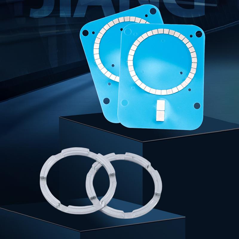 

10Pcs Metal Plate for Phone Wireless Charging Rectangle Magnet Sticker with Adhesive