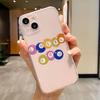 Y2K Lucky French English Lucky  Phone Case For iPhone 17 16e 16 15 14 13 12 11mini Pro Max X XR XSMAX 8 7 Air Plus Soft Cover