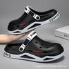 Thick-soled Hole Shoes Men's Summer Wear Fashionable Breathable Beach Shoes Driving Bag Head Casual Shoes Sports Cool Slippers
