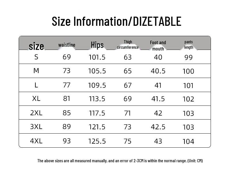 Jieluono Men's Casual Straight-Leg Trousers