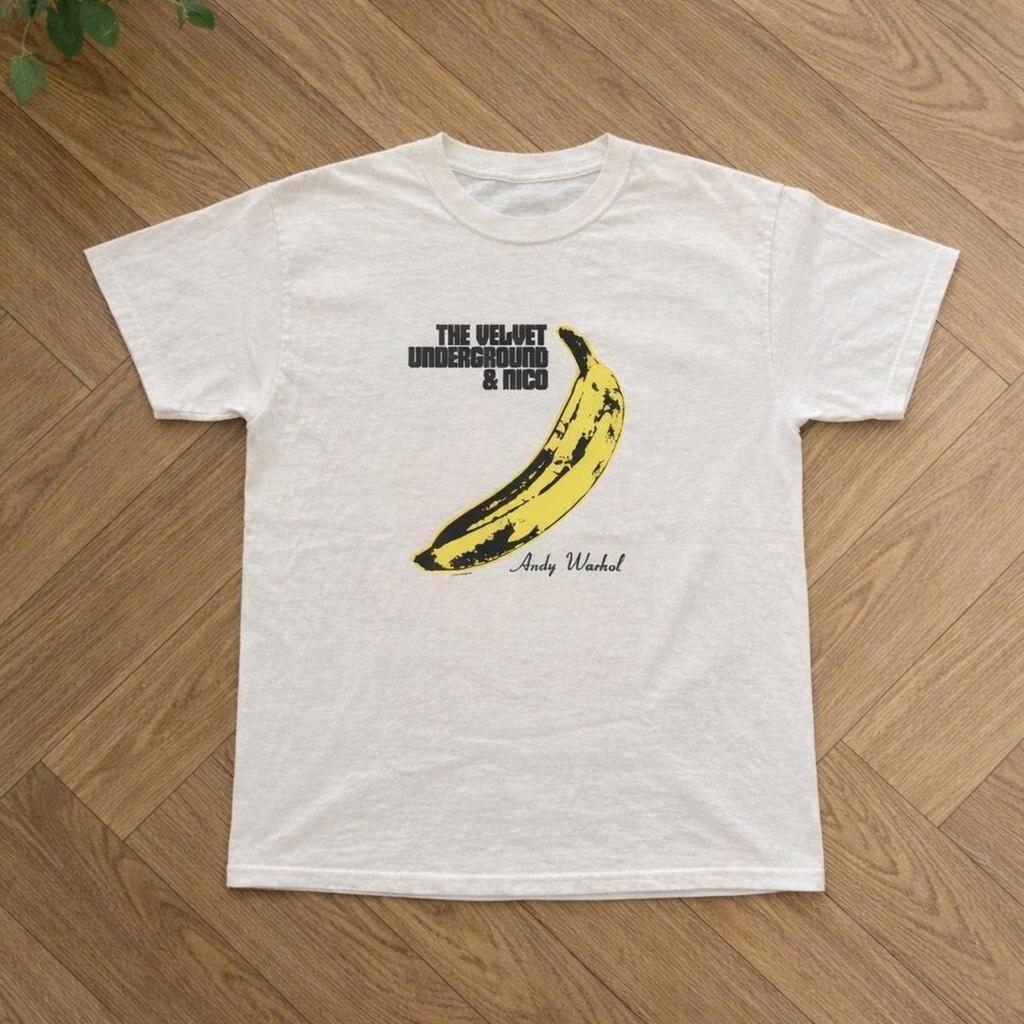 The Velvet Underground And Nico Andy Warhol T-Shirt S-5XL Unisex