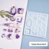 Poppy DIY Crystal Resin Pendant & Earring Silicone Mold Set