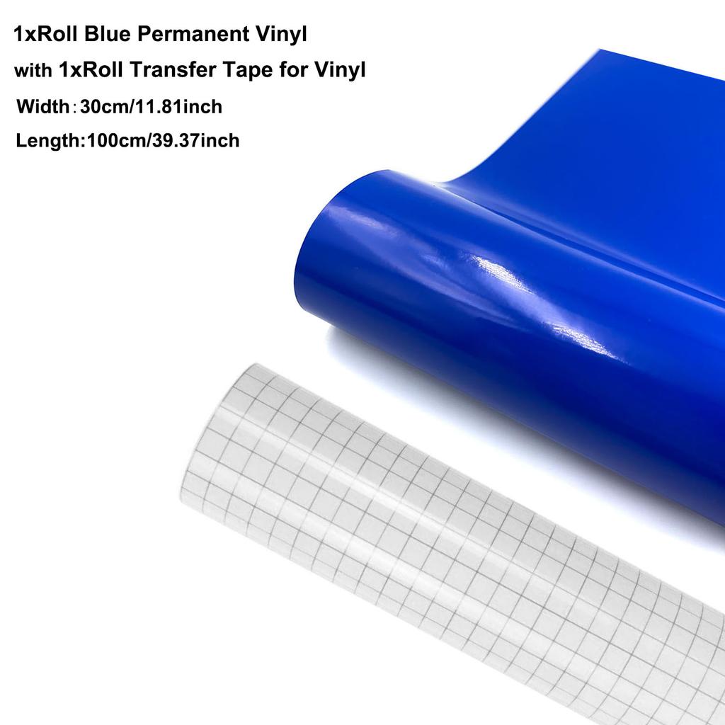 Set, Multicolor, Permanent Adhesive Vinyl Roll, 1 Pack. Transfer Film Easy To Use, Suitable for Party Decorations, Stickers, Car Decals.