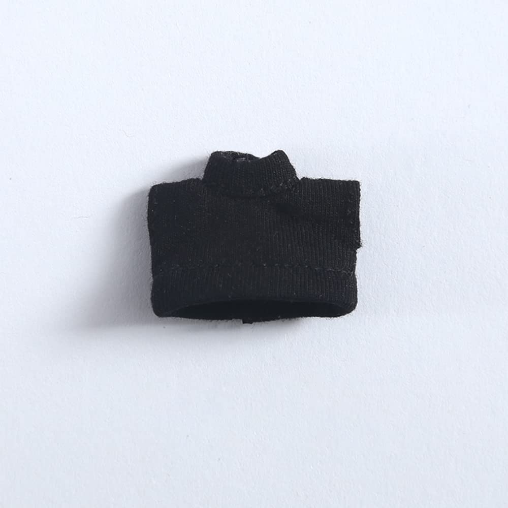 Niannyyhouse OB11 Size Obitsu Doll 11cm Body Cowboy Shorts with Vest and Pocket Cargo Pants Doll Clothes 112 BJD Doll Clothes (Short, Dark Blue)